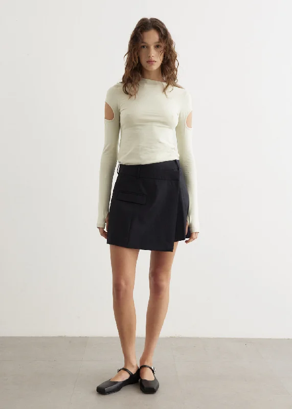 Cora Skirt high slit skirt