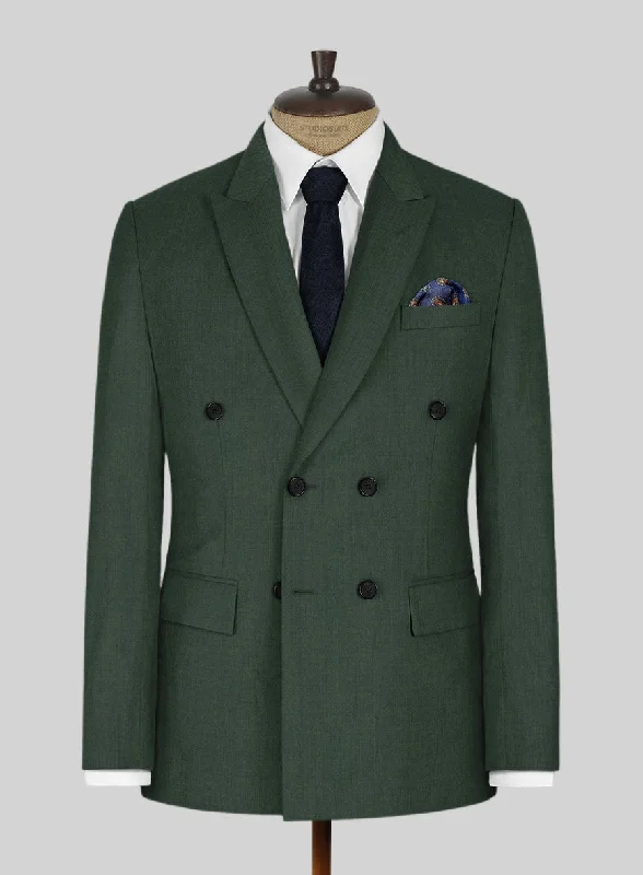 Napolean Green Wool Jacket Insulated Jacket Fitted Jacket Loose Jacket