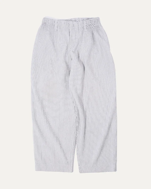 Homme Plisse Pants Fashionable Tapered Leg Pants