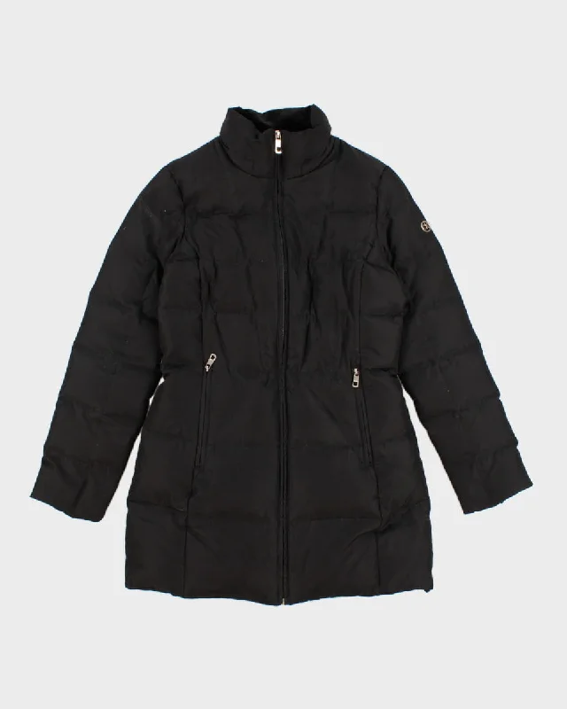 Women's Calvin Klein Longer Puffer Jacket - S Satin Jacket Silk Jacket Chiffon Jacket