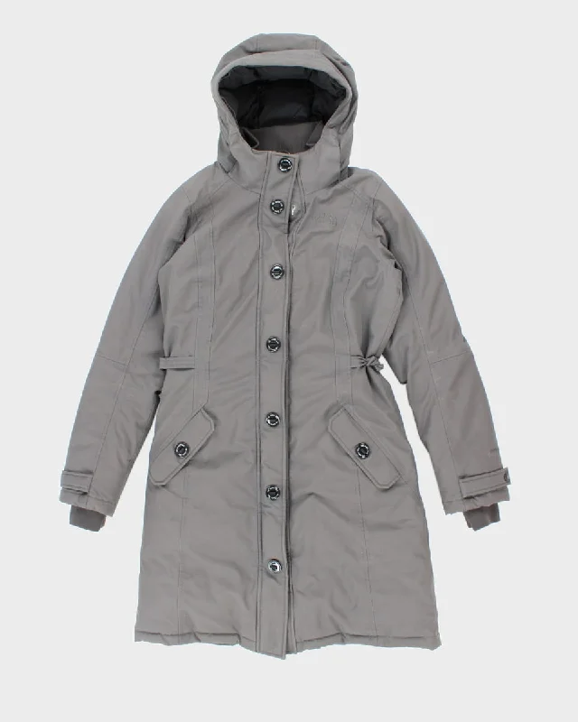 The North Face Insulated Hooded Long Hyvent Jacket - S Elasticated Jacket Padded Jacket Insulated Jacket