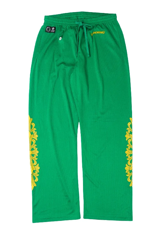 Mesh Pants Cozy Full-Length Pants
