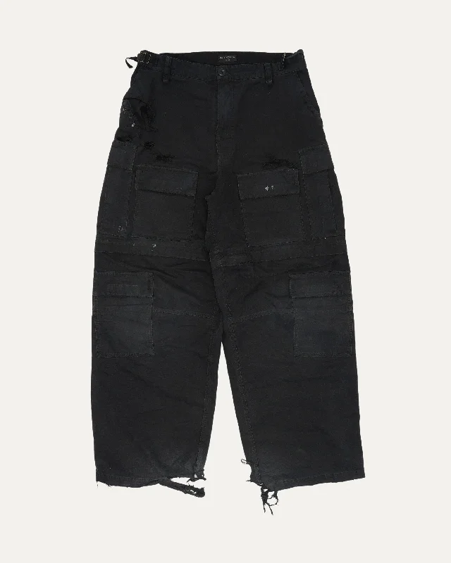 Convertible Cargo Pants Fashionable Tapered Leg Pants