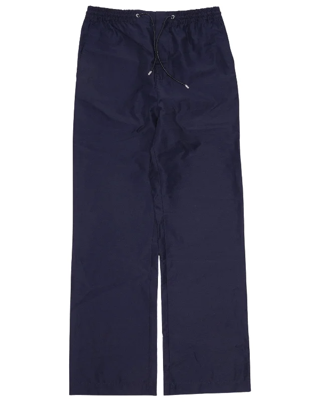 Drawstring Pants Sleek Black Pants