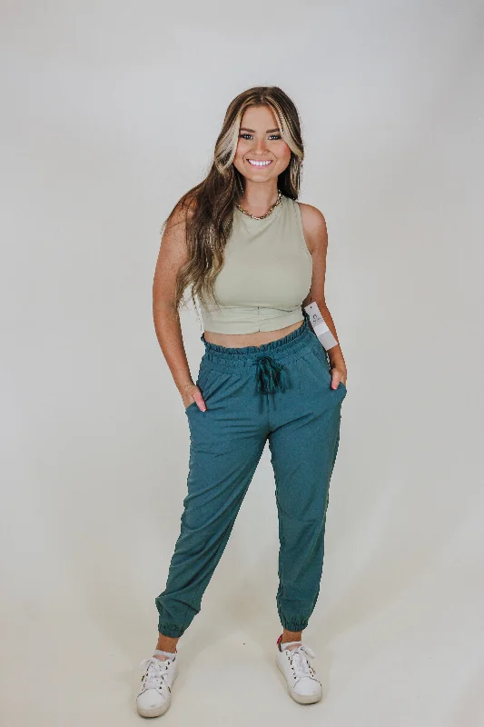 Stay Around Jogger Pants- 2 Colors Fashionable Jogger Pants