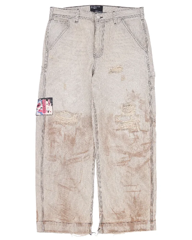 Paint Pants (Shuji Version) Chic Faux Leather Pants