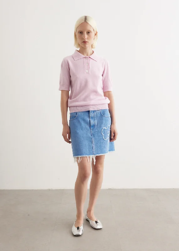 Cobalt Skirt velvet skirt luxurious