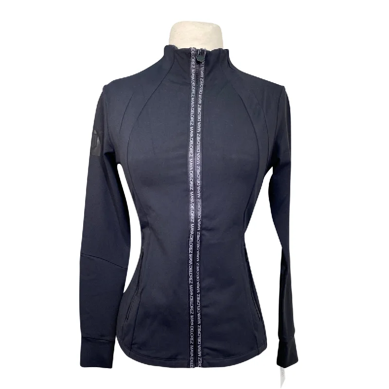 Maya Delorez Aniara Silhouette Sports Jacket in Black - Women's XS Mesh Jacket Canvas Jacket Denim Jacket
