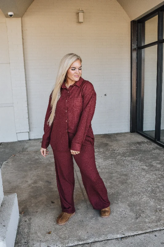 When I Walk In Chocolate Pants Modern Bootcut Pants
