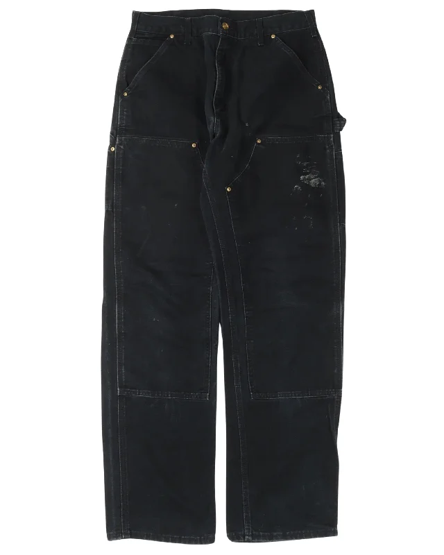 Carhartt Double Knee Pants Stylish Paperbag Waist Pants