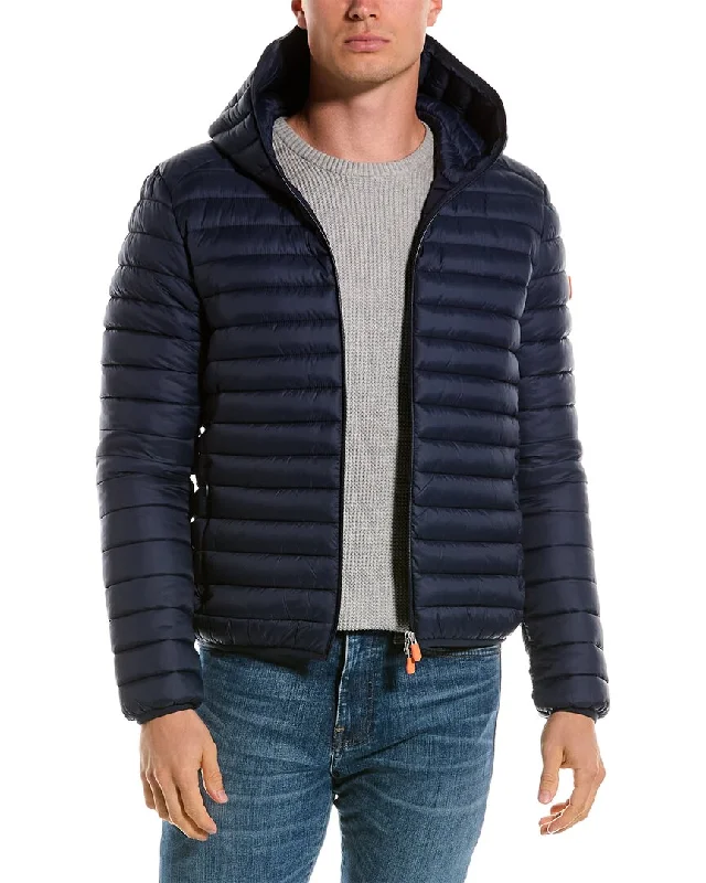 Save The Duck Donald Basic Puffer Jacket Insulated Jacket Fitted Jacket Loose Jacket