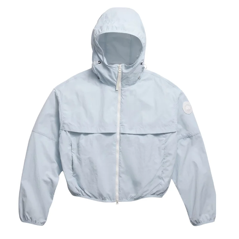Canada Goose Women's Sinclair Jacket - White Disc Denim Jacket Leather Jacket Suede Jacket
