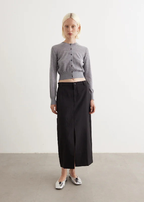 Sidona Skirt flowy skirt hem