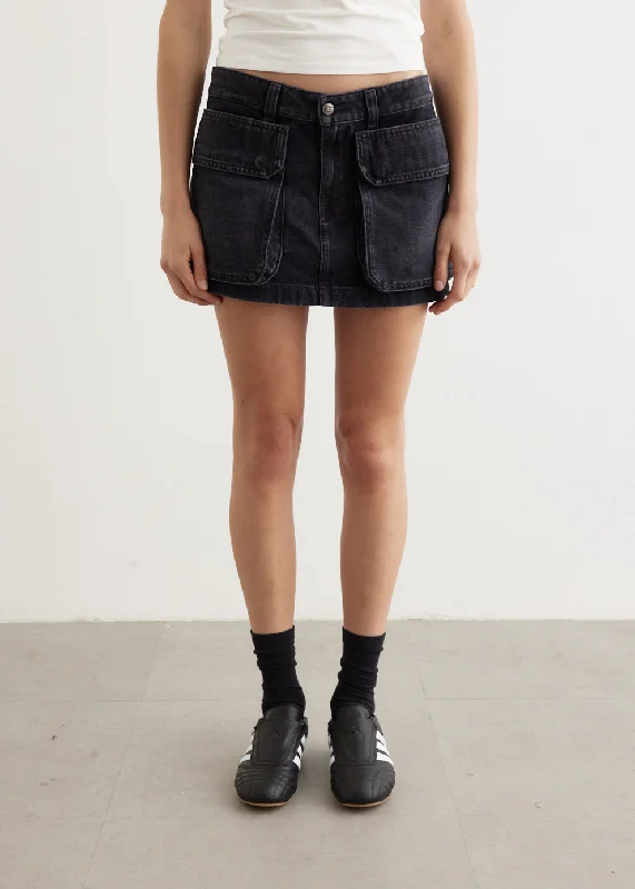 De-Ton Skirt denim skirt trendy