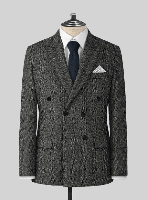 Highlander Heavy Gray Bedford Tweed Jacket Wool Jacket Cashmere Jacket Tweed Jacket