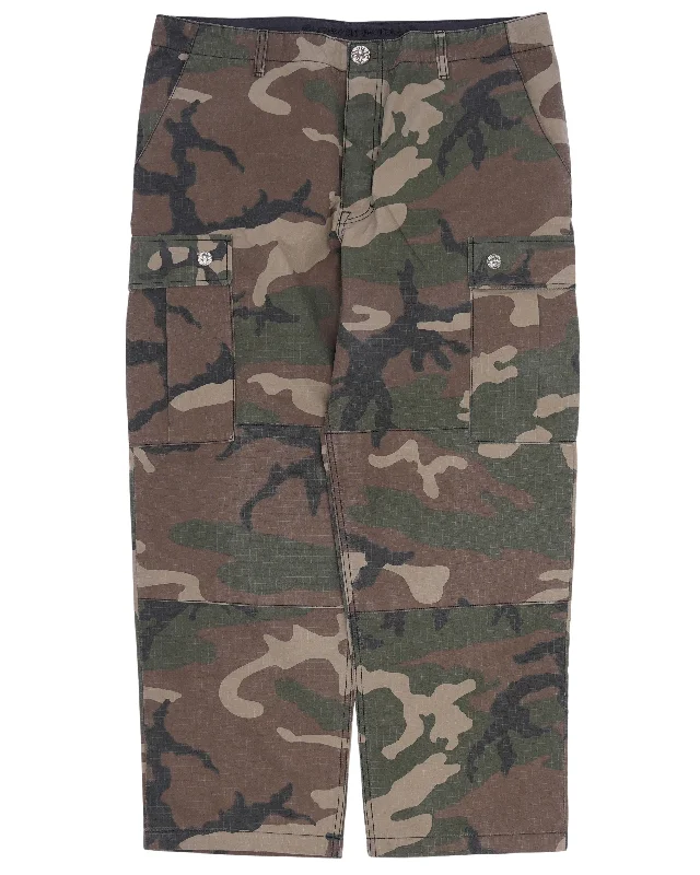 Camo Cargo Pants Stretch Fit Pants