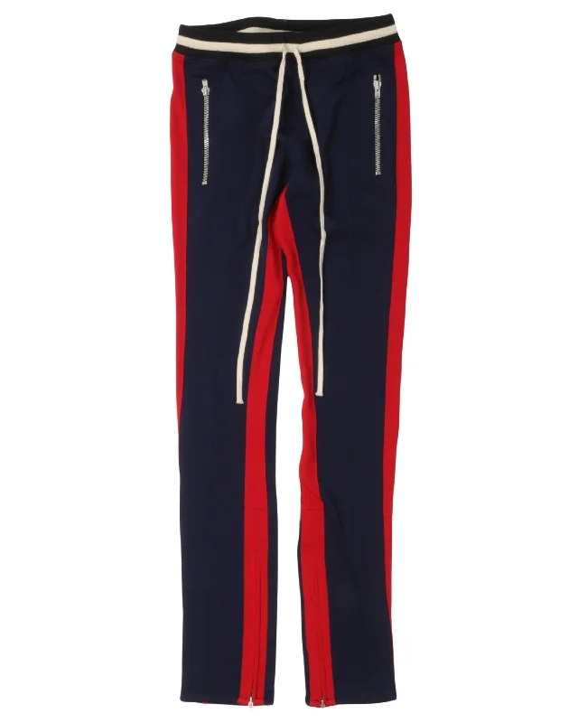 Fifth Collection Side Stripe Track Pants Stylish Paperbag Waist Pants
