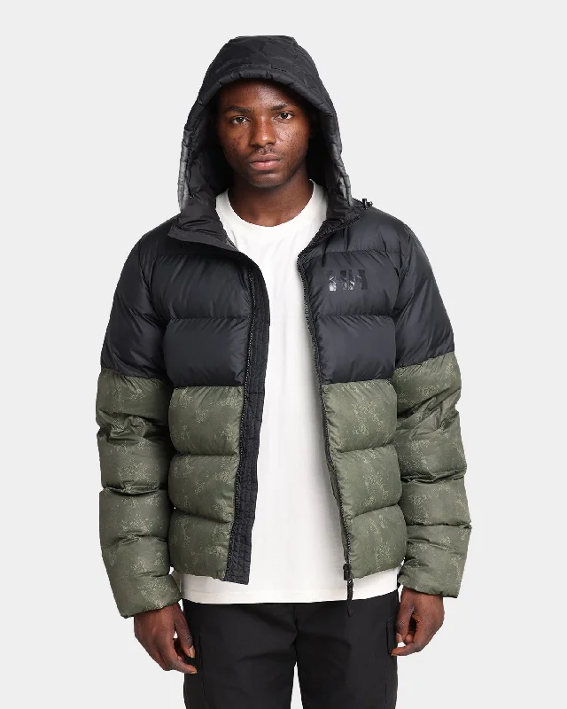 Helly Hansen Active Puffer Jacket 431 Utility Green Faux Fur Jacket Real Fur Jacket Shearling Jacket