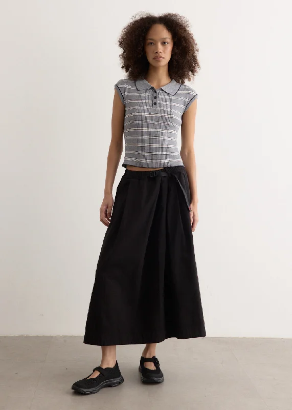 Talecut Skirt leather skirt sleek
