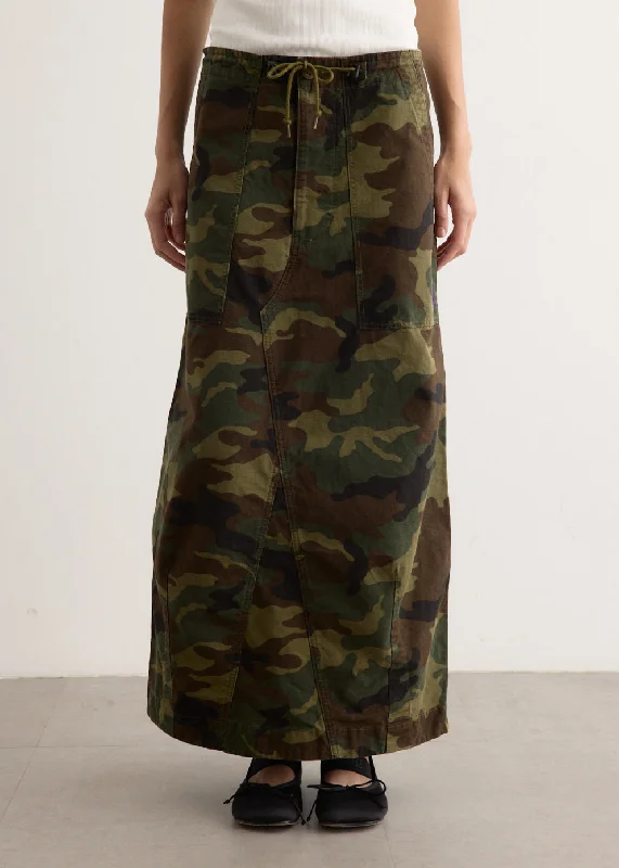 String Fatigue Skirt lace skirt intricate