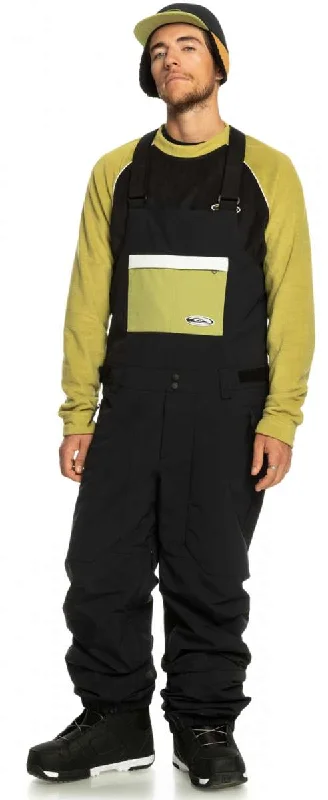 Quiksilver Fly High Shell Bib Pants 2024 Fashionable Button-Up Pants