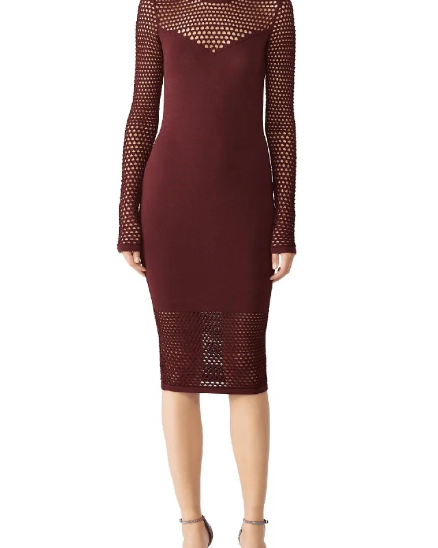 Decoy Sweater Dress Spandex Rayon Corduroy