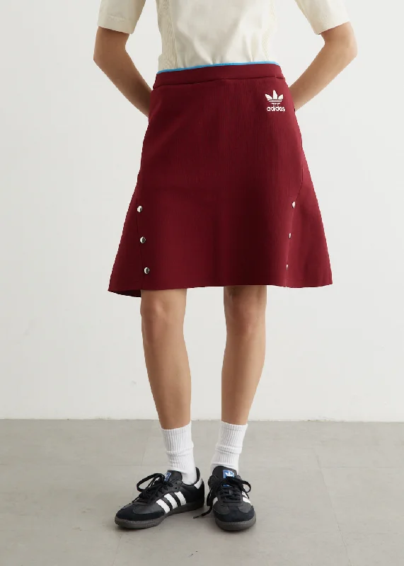 x Wales Bonner Skirt corduroy skirt durable