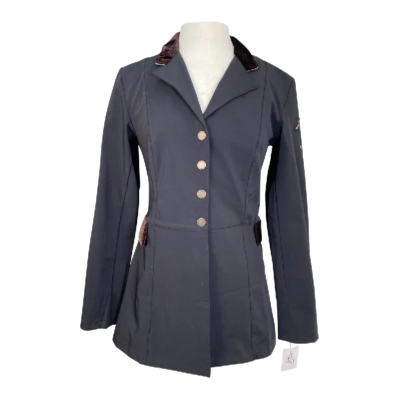 Arista Equestrian Modern Dressage Jacket in Black - Women's Medium Faux Fur Jacket Real Fur Jacket Shearling Jacket