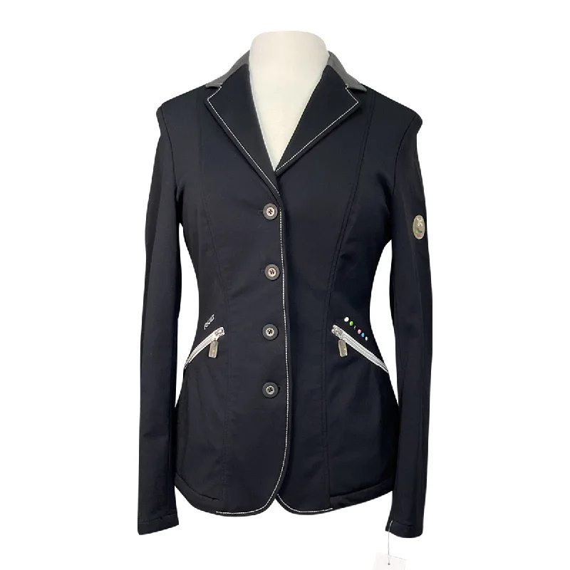 Pikeur Competition Jacket in Black - Women's 6 Knit Jacket Woven Jacket Fleece Jacket