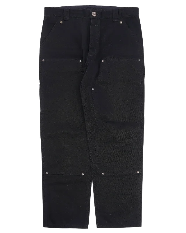 Double Knee Carpenter Pants Classic Flared Pants