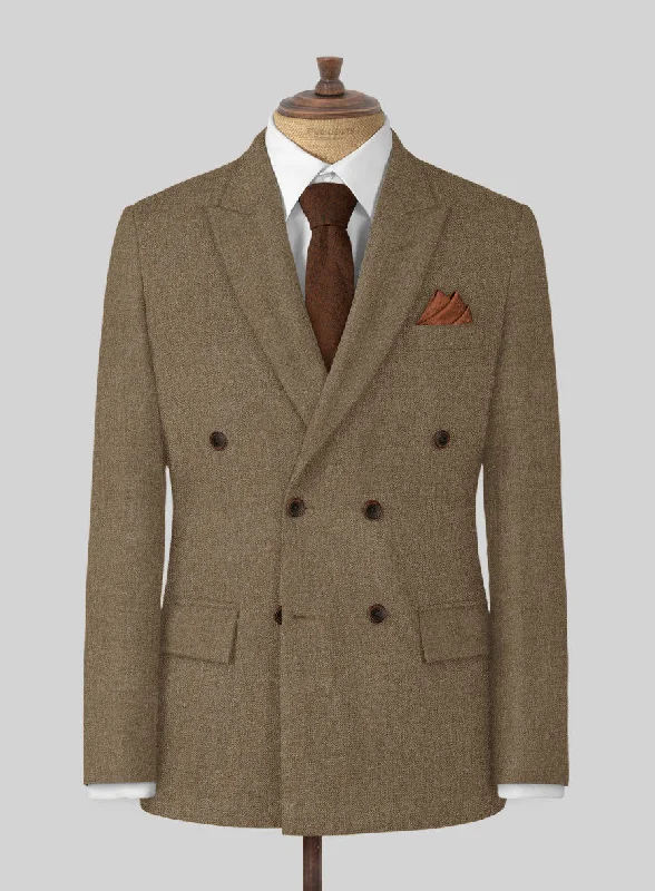 Naples Sahara Tweed Jacket Boat Neck Shawl Collar Notched Collar