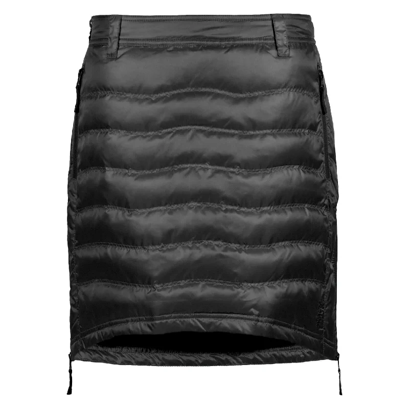 W's Short Down Skirt leather skirt bold