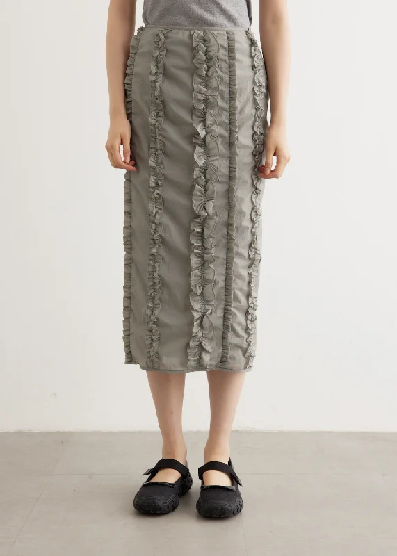 x Nona Source Ocean Skirt denim skirt stylish