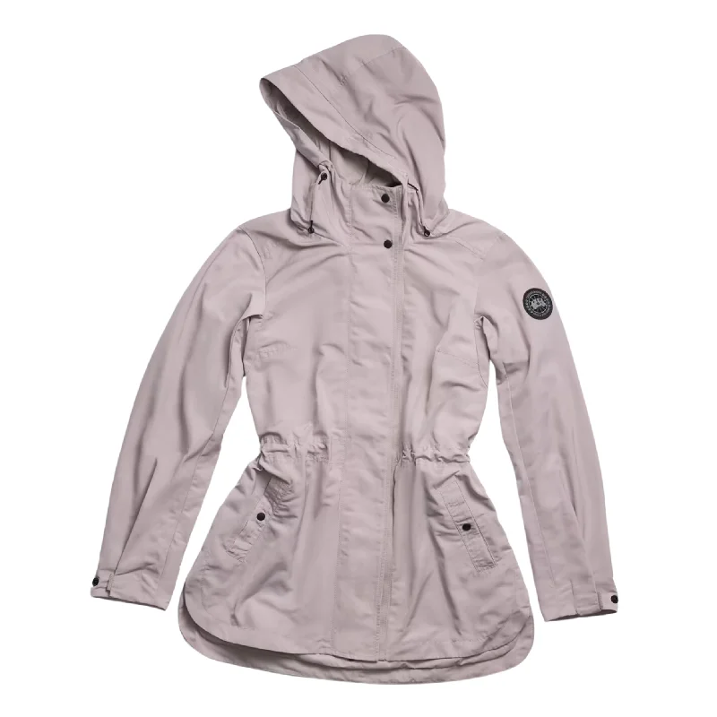 Canada Goose Women's Minden Jacket- Black Label Wool Fabric Cashmere Fabric Tweed Fabric
