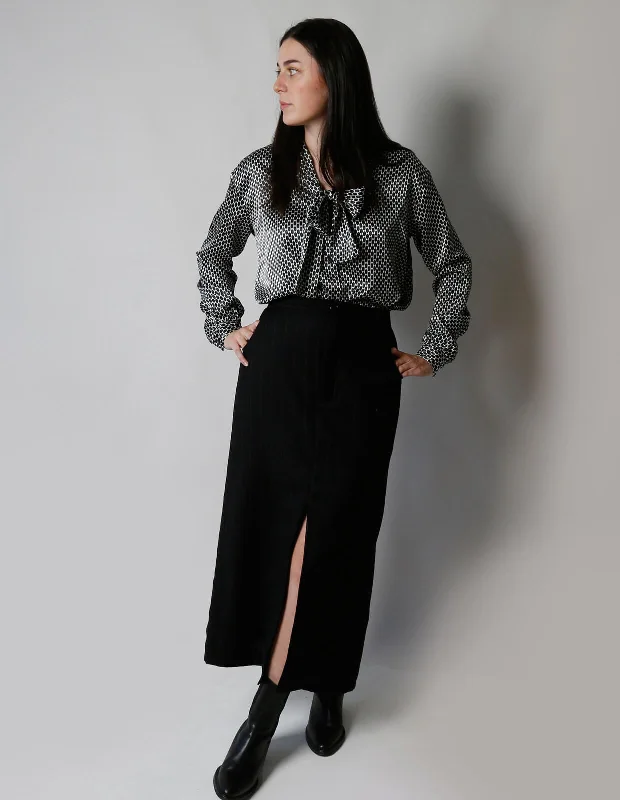 PDF Pattern - Maxi Skirt | The Makers Atelier denim skirt classic