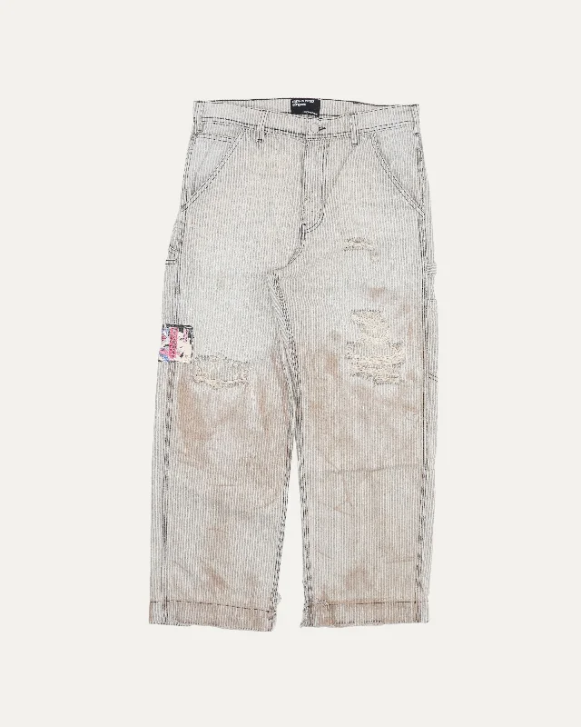 Paint Pants (Shuji Version) Elegant High-Waist Pants