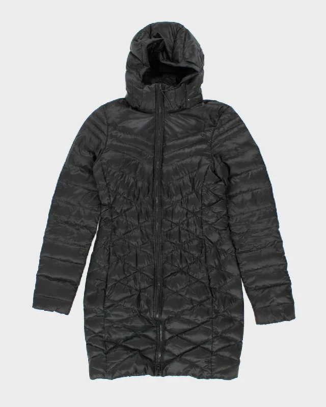 Nike Hooded Long Puffer Jacket - XS Knit Jacket Woven Jacket Fleece Jacket