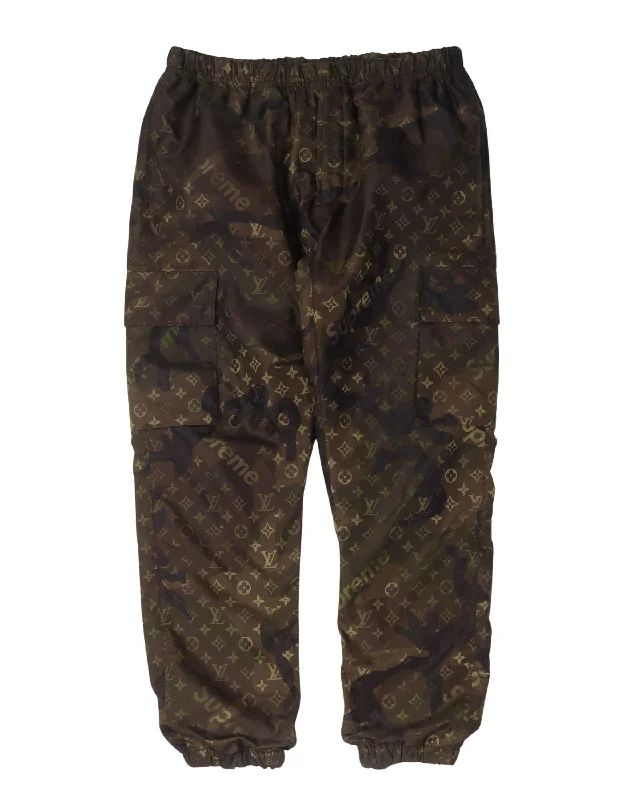 Supreme Camo Cargo Pant Comfortable Denim Trousers