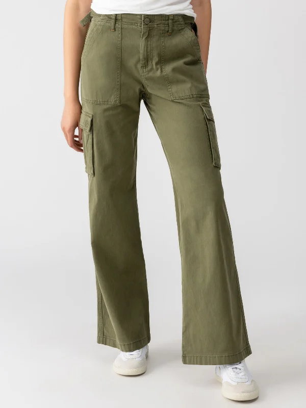 Reissue Cargo Standard Rise Pant Mossy Green High-Waist Jogger Pants