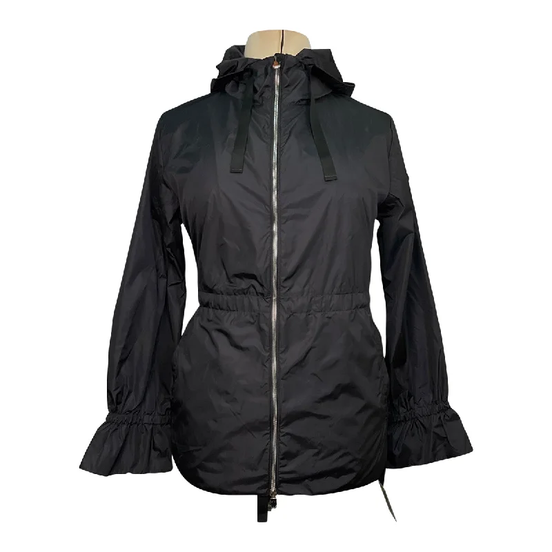Save the Duck Mega Mid Flirt Jacket in Black - Women's XL Fleece Jacket Down Jacket Parka