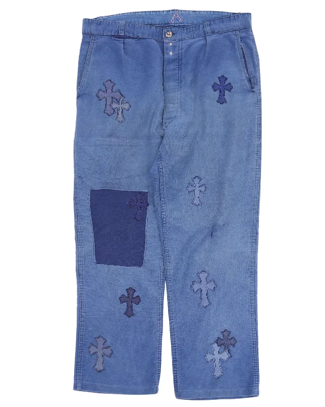 Cross Patch French Bleu de Travail Work Pants Relaxed Lounge Trousers
