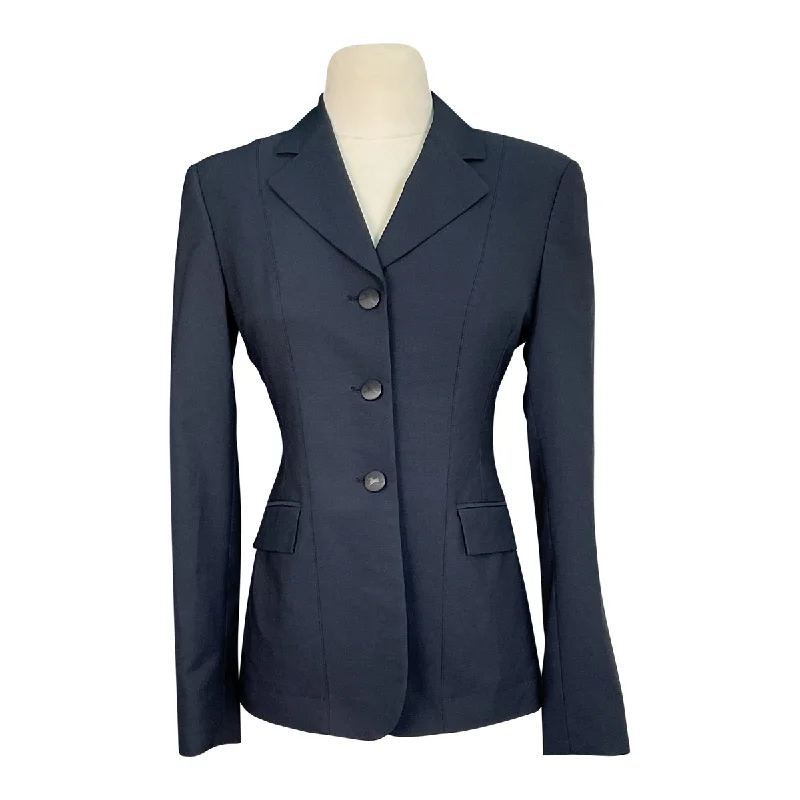 R.J. Classics 'Devon' Show Jacket in Navy - Women's 0R Notch Collar Jacket Peter Pan Collar Jacket Cowl Neck Jacket