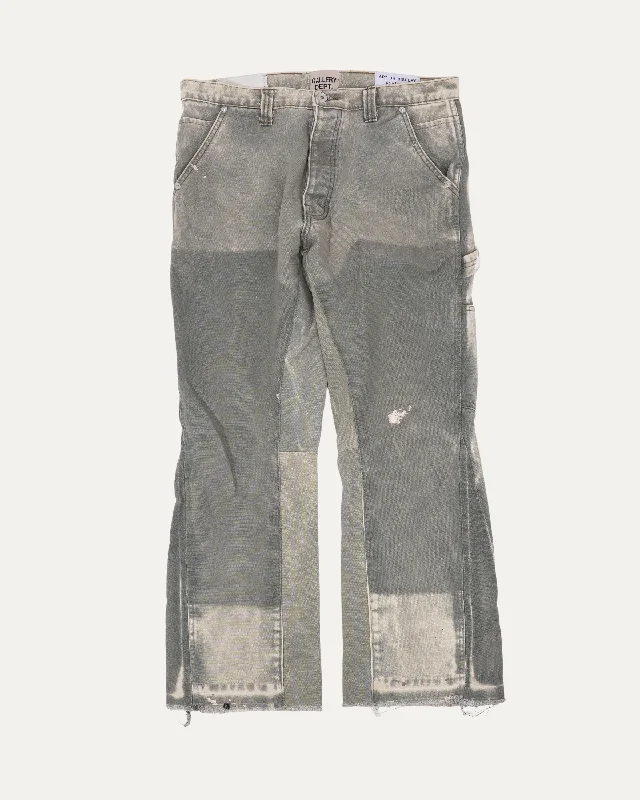 La Flare Carpenter Pants Lightweight Linen Pants