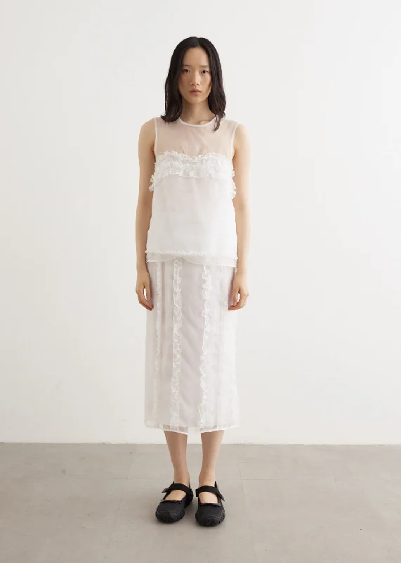 x Nona Source Ocean Skirt linen skirt natural