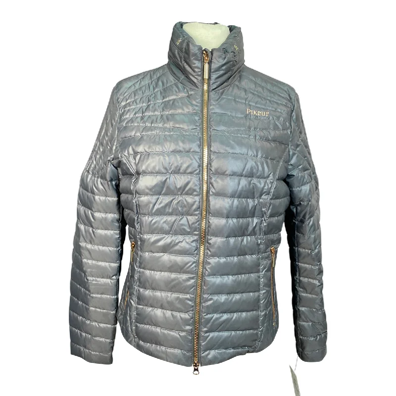 Pikeur 'Samera' Puffer Jacket in Military - Women's M/L Faux Fur Jacket Real Fur Jacket Shearling Jacket