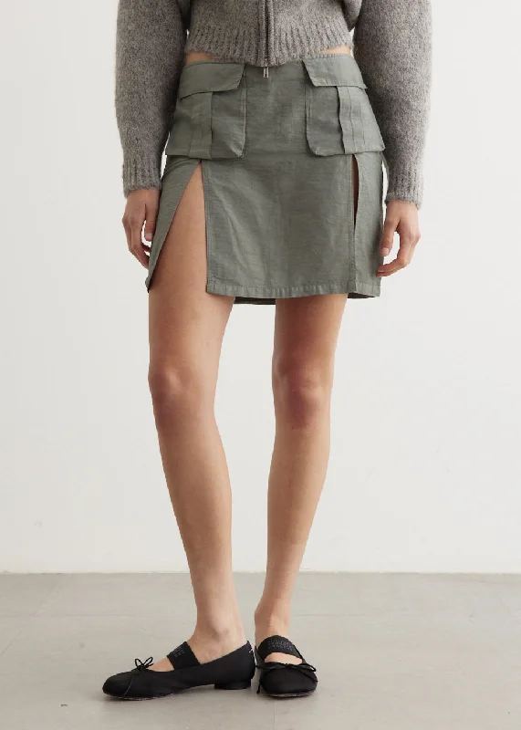 Anturi Skirt silk skirt lustrous