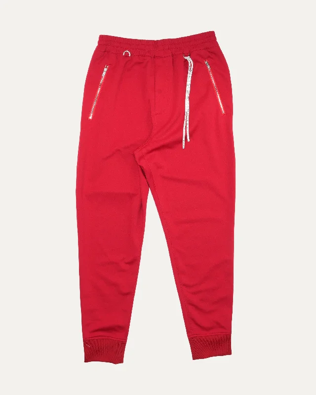 Logo Print Track Pants Classic Cropped Pants