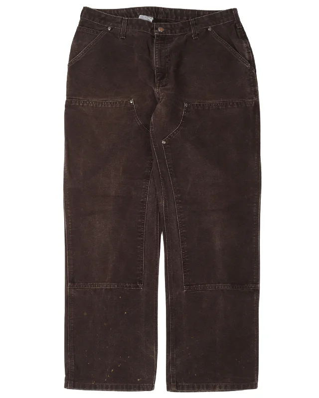 Carhartt Double Knee Pants Relaxed Casual Leggings