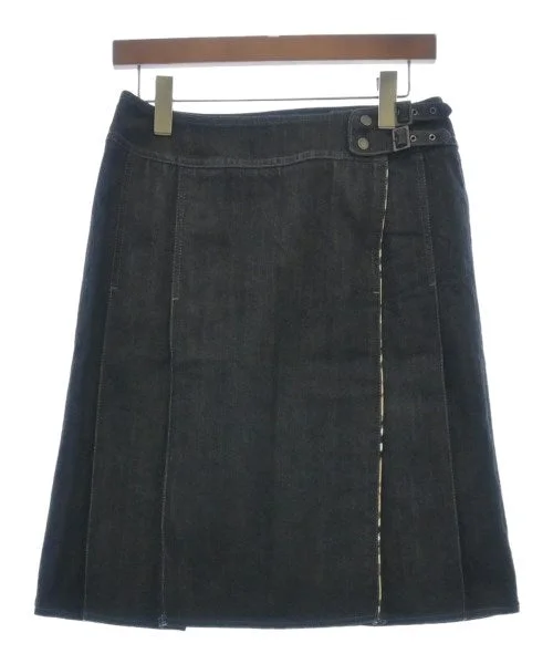 BURBERRY Knee length skirts corduroy skirt cozy