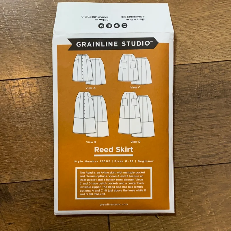 Reed Skirt Pattern Reed Skirt Sizes 0-18 — Grainline Studios chiffon skirt floaty